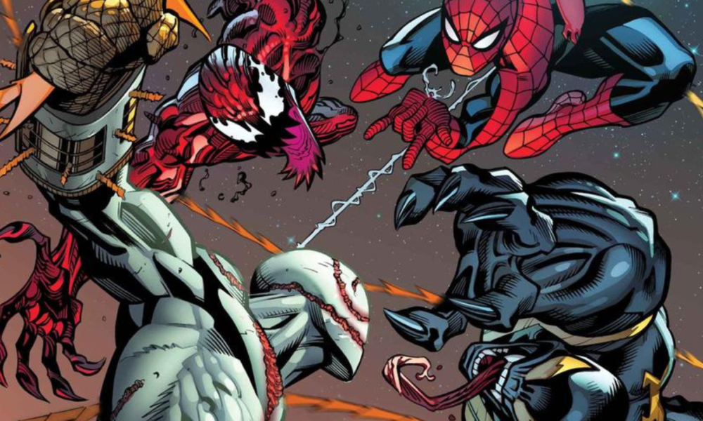 Spider-Man/Venom/Carnage unidos en el crossover Death Spiral